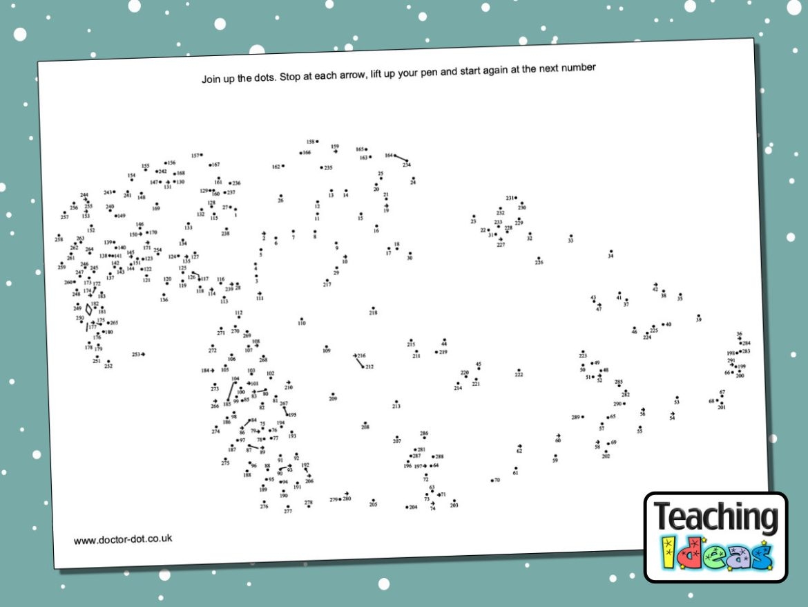 1 300 Dot To Dots Teaching Ideas