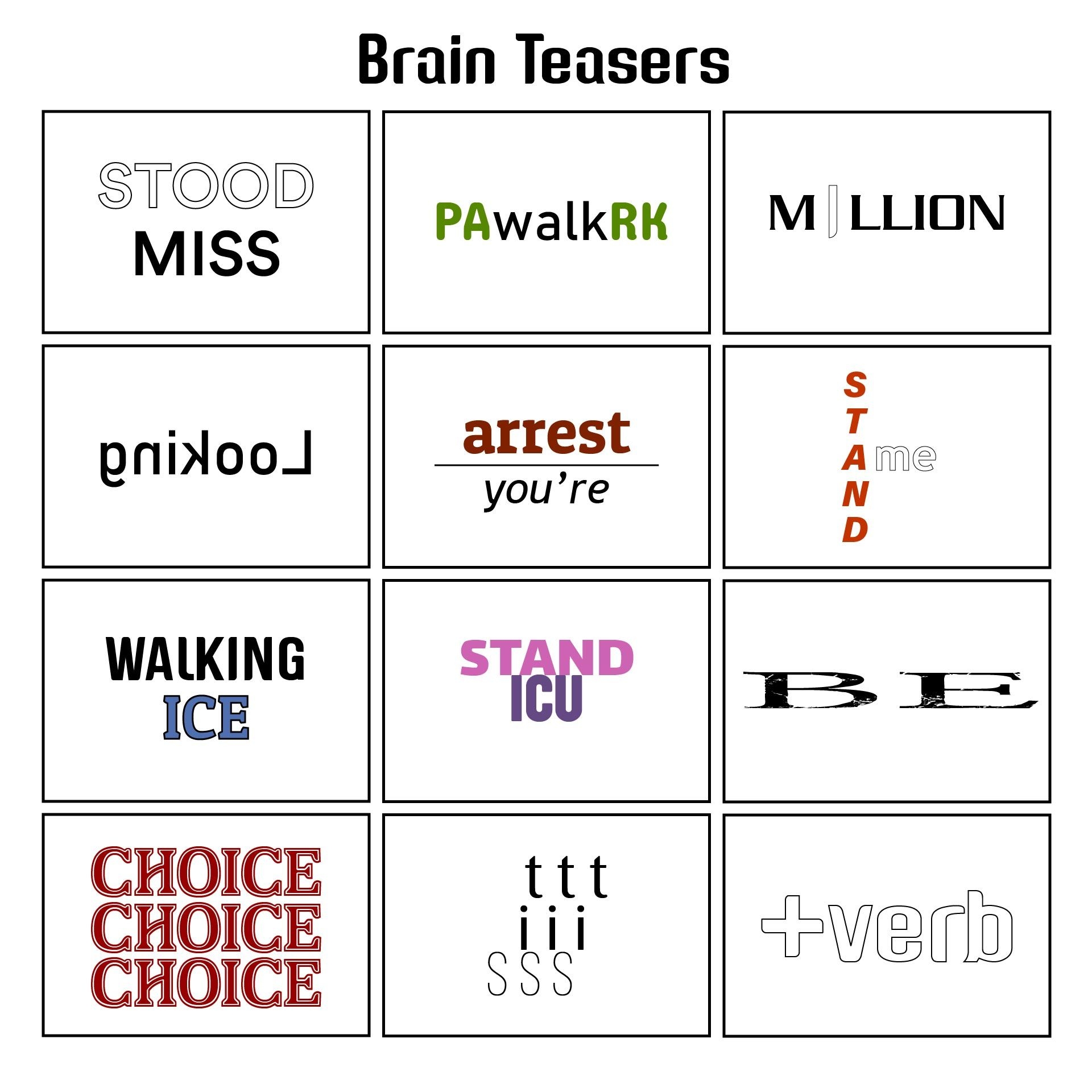 170 Logic analytical Thinking For Kids Ideas In 2025 Rebus Puzzles Brain Teasers Word Puzzles