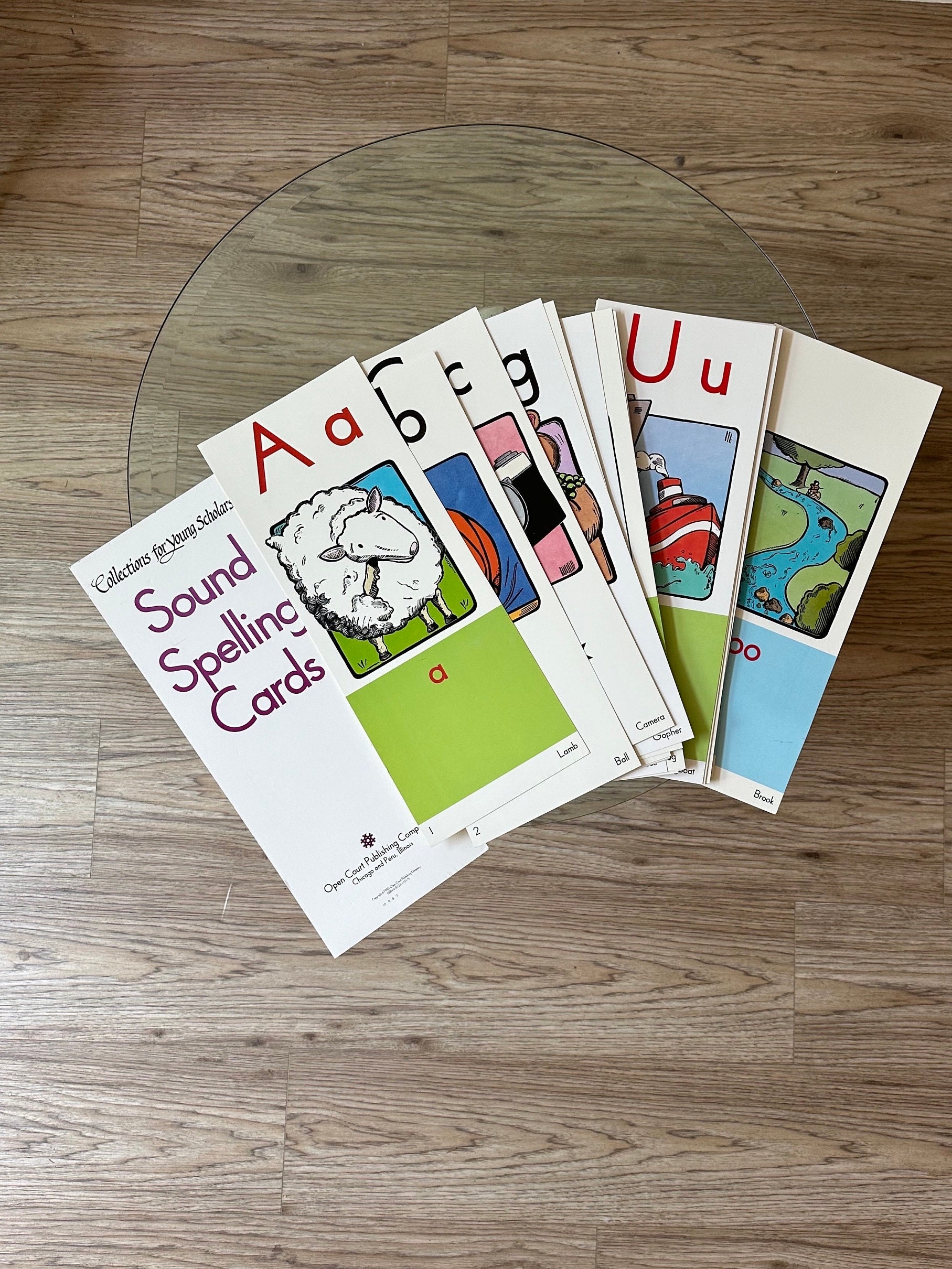 1990s Vintage Open Court Sound Spelling Card Set Large Collection Etsy
