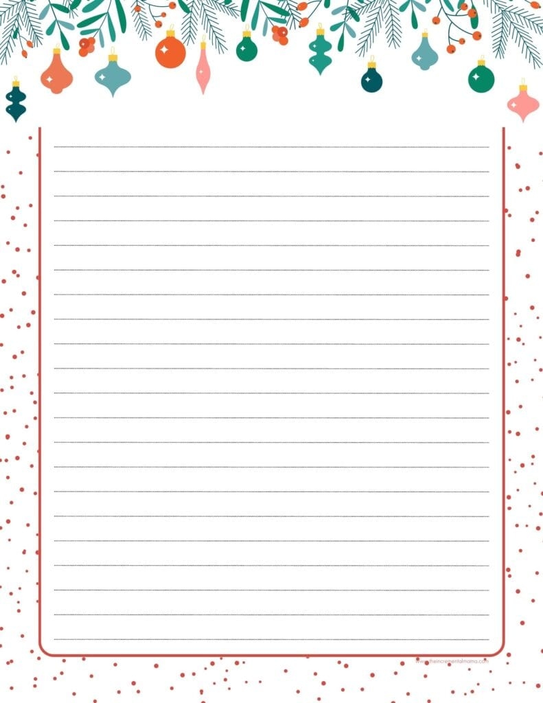 Free Printable Christmas Frames And Borders