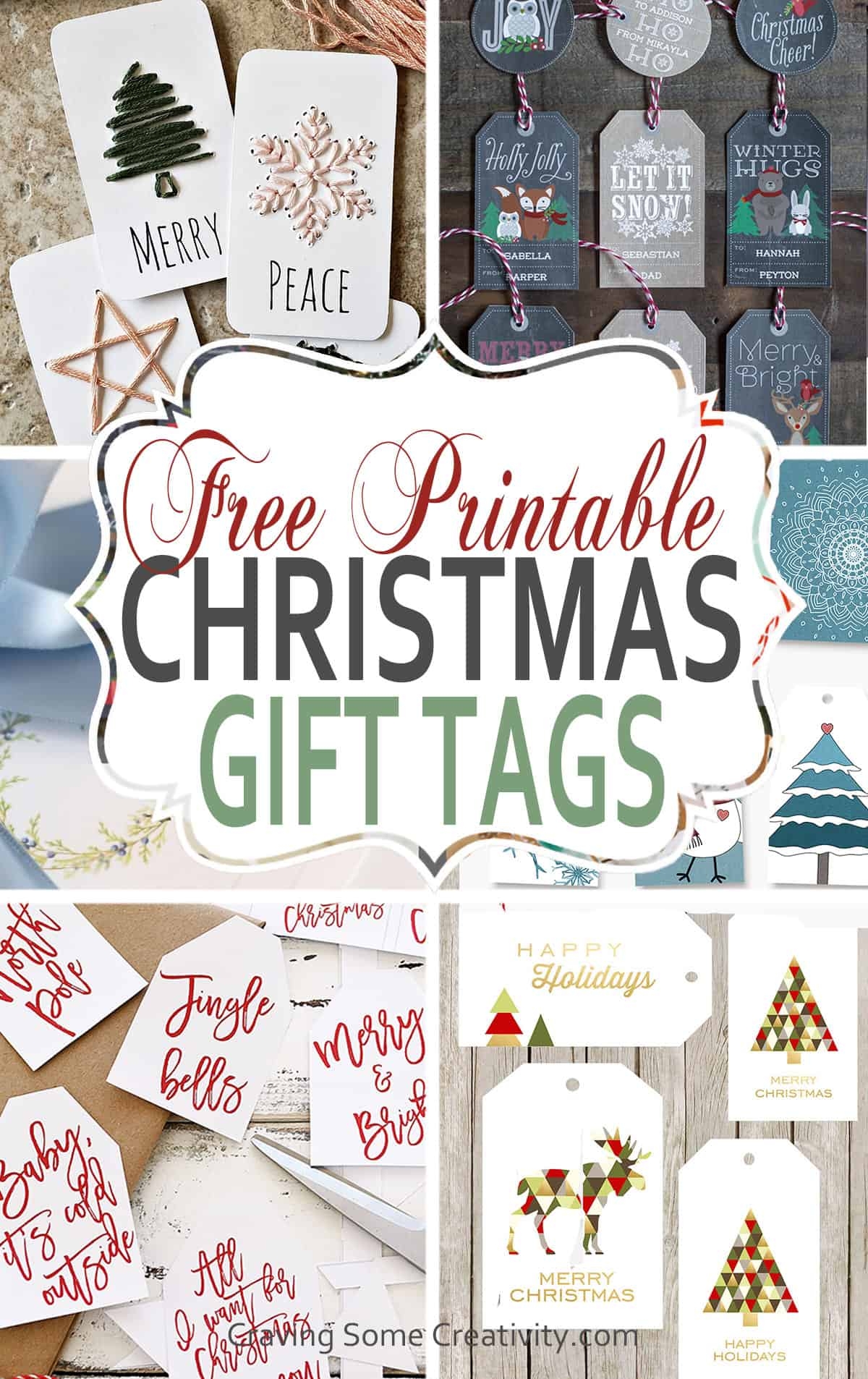 Free Printable Christmas Gift Tags