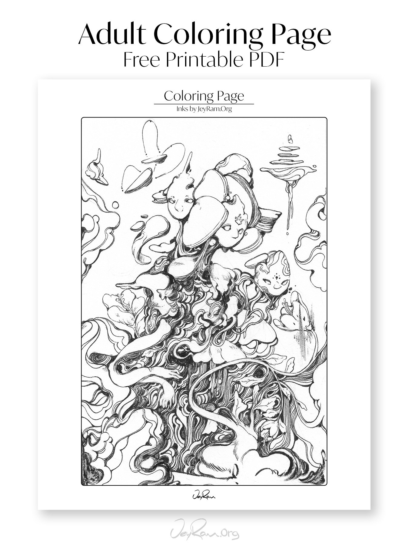 Coloring Pages For Adults Free Printable