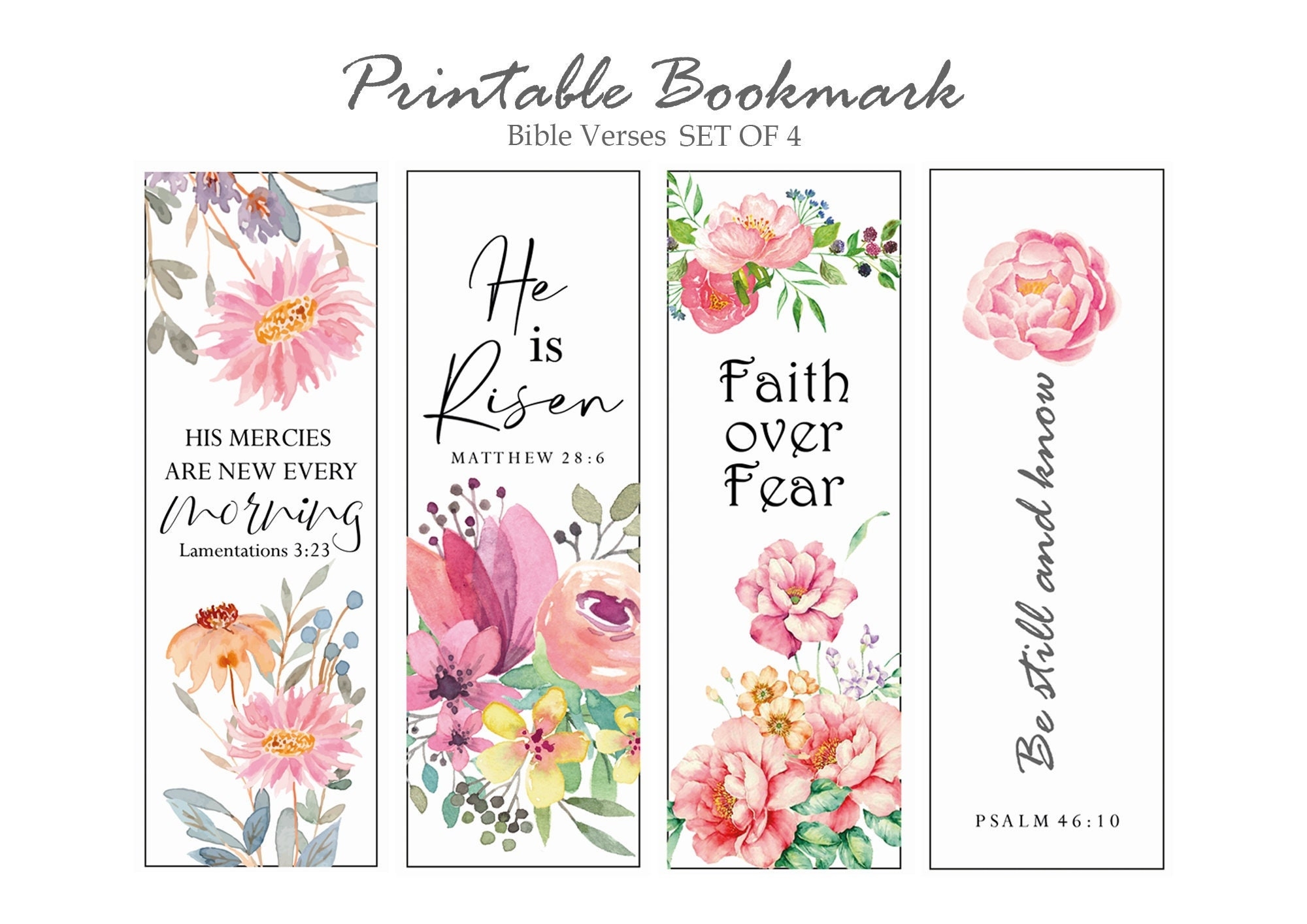Printable Bible Verses For Bookmarks Printable Bible Verses For Bookmarks