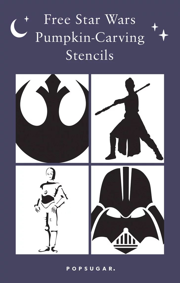 Star Wars Pumpkin Stencils Free Printable