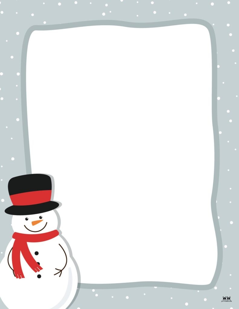 Christmas Borders 60 FREE Printable Borders Printabulls