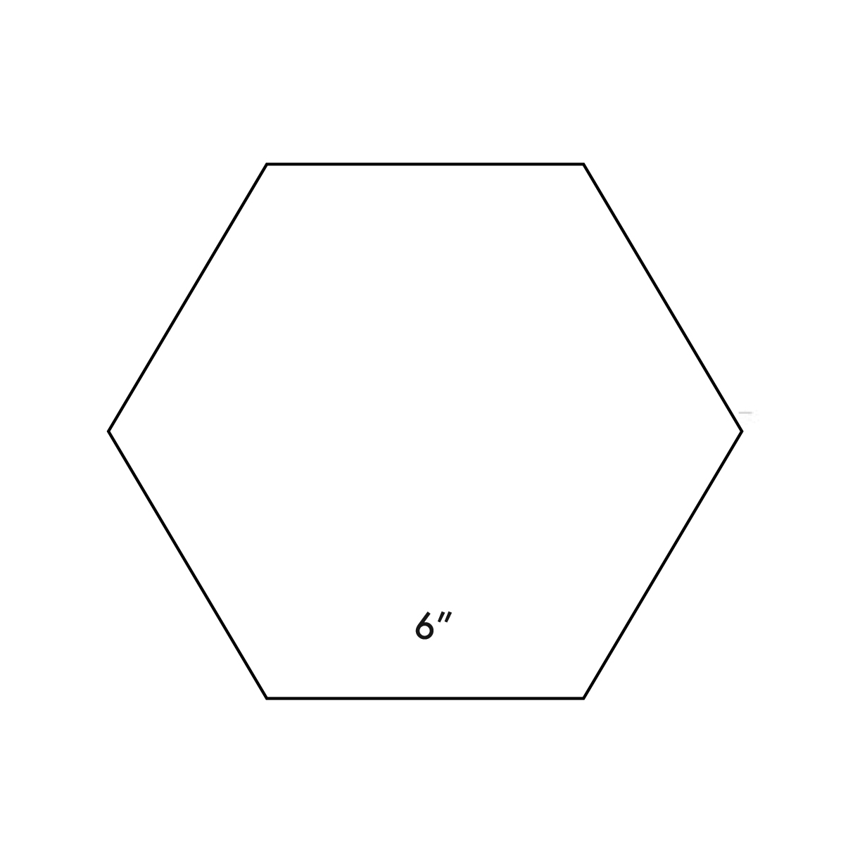 CL6HEX 6 Lancaster Hexagon Field Ceramic Handmade Tile Moore Merkowitz