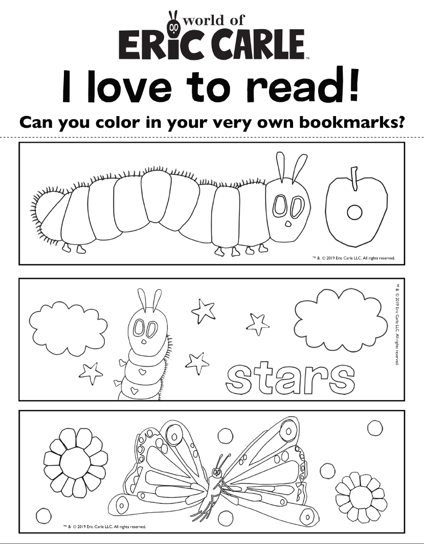 The Very Hungry Caterpillar Story Printable