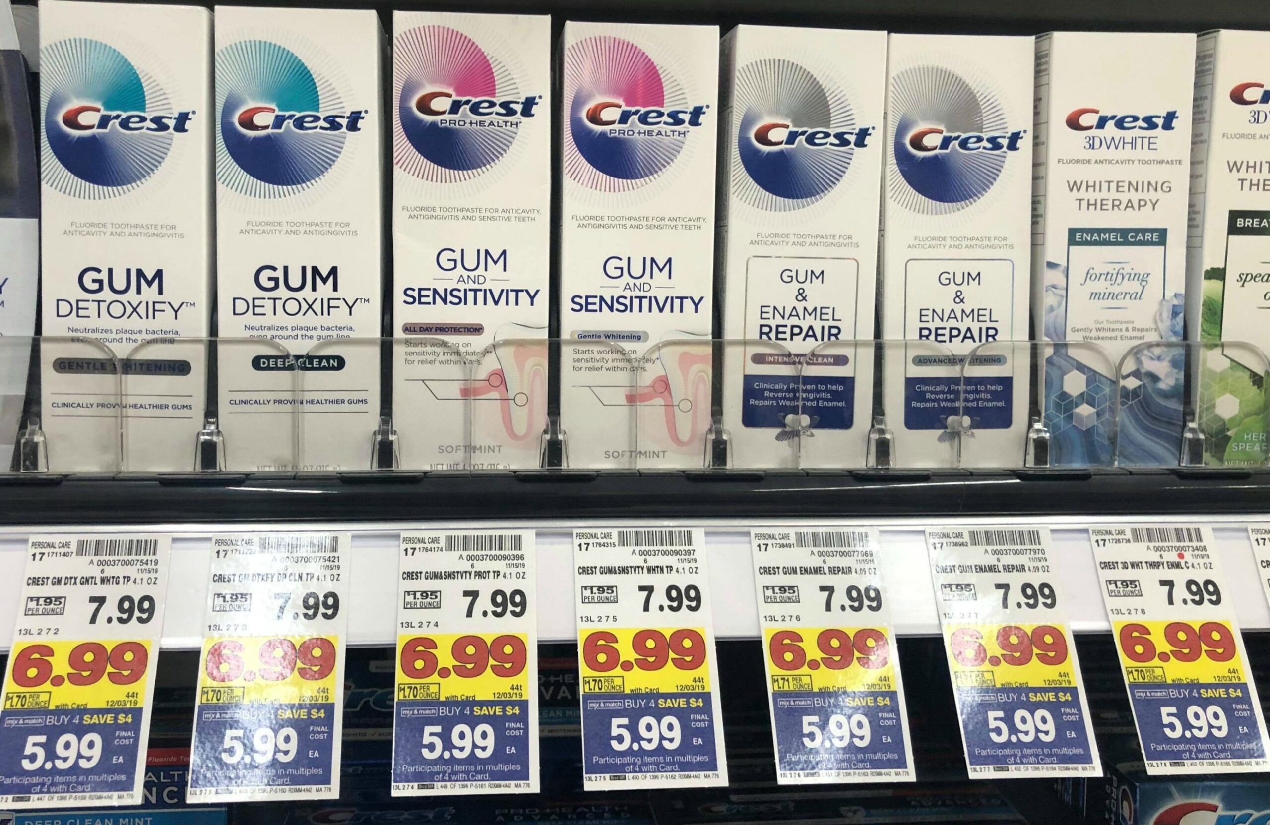 Crest Gum Detoxify Or Sensitivity Toothpaste JUST 2 99 At Kroger Kroger Krazy