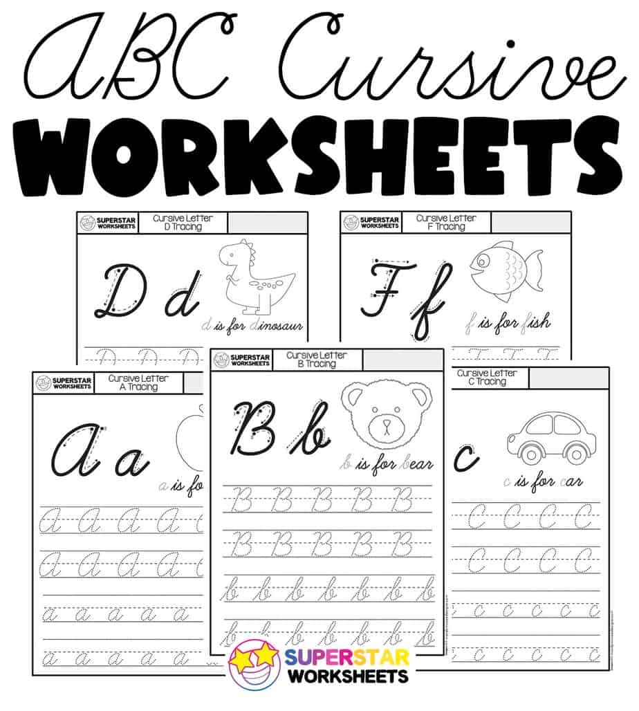 Printable Cursive Handwriting Worksheets For 5Th Graders