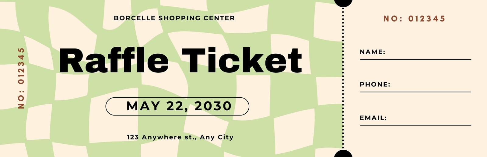 Customize 313 Raffle Tickets Templates Online Canva