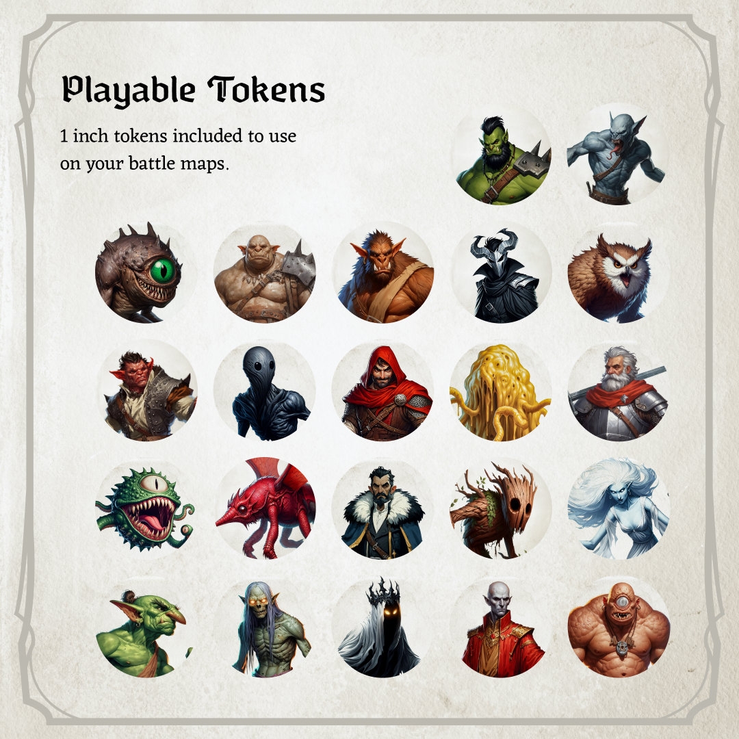 Lost Mines Of Phandelver Printable Tokens
