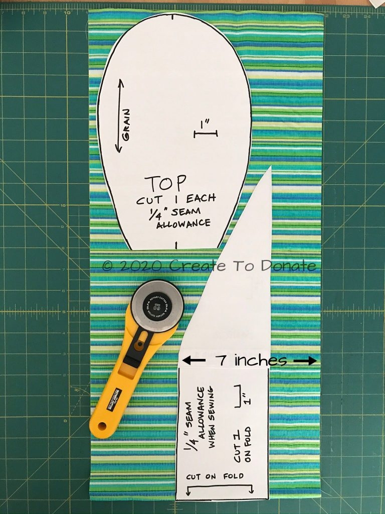 DIY Try This Free Scrub Cap Pattern Create To Donate