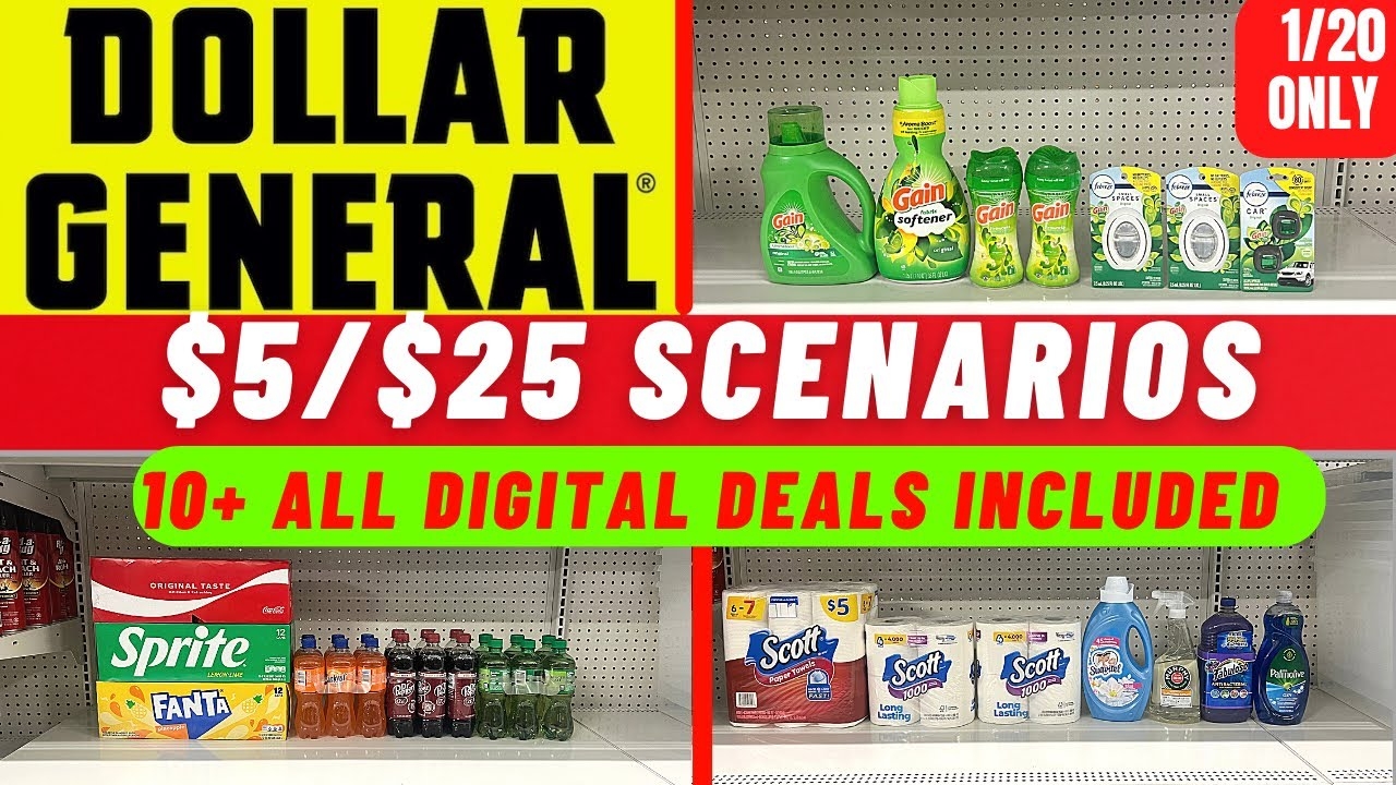Dollar General 5 Off 20 Printable Coupon