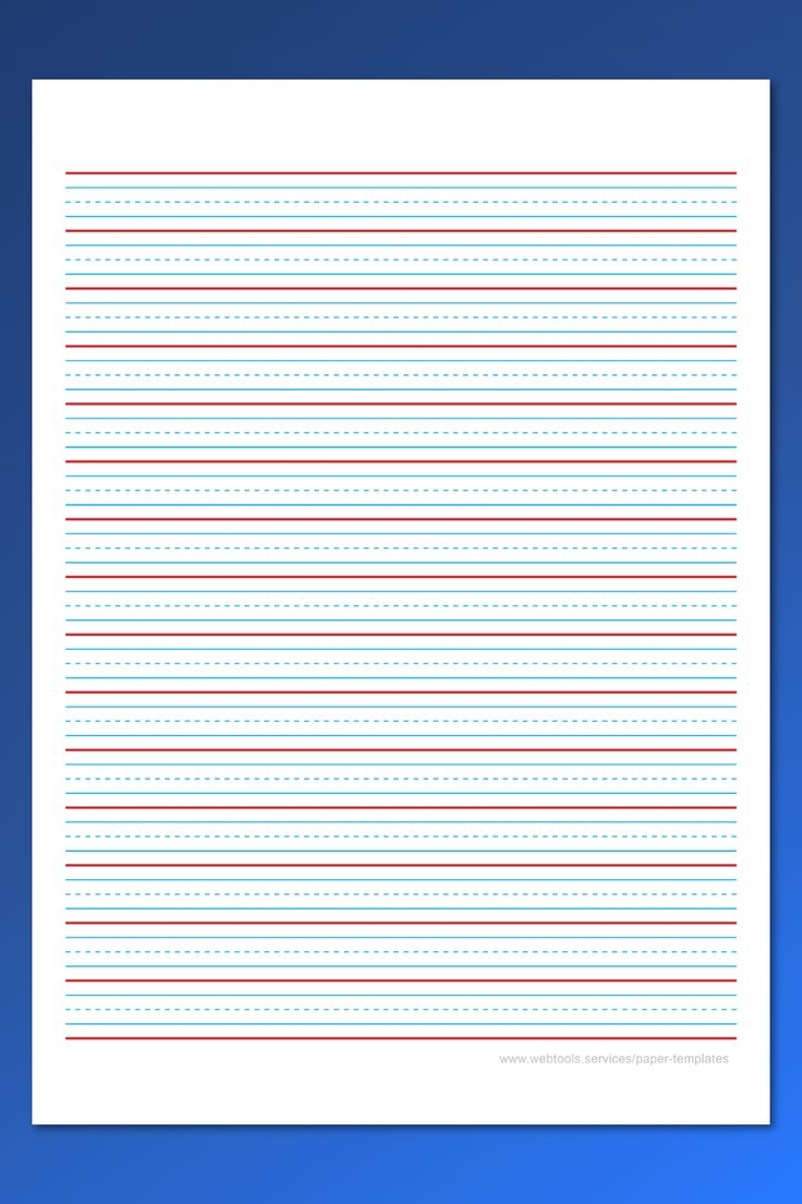 Five Line Paper The Perfect Tool For Writing Practice
