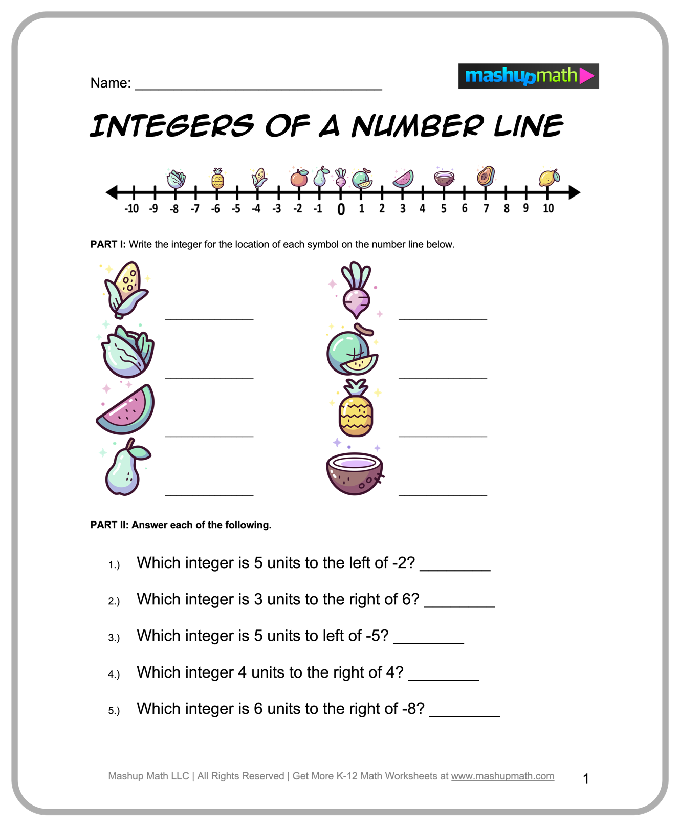 6Th Grade Math Assessment Test Printable