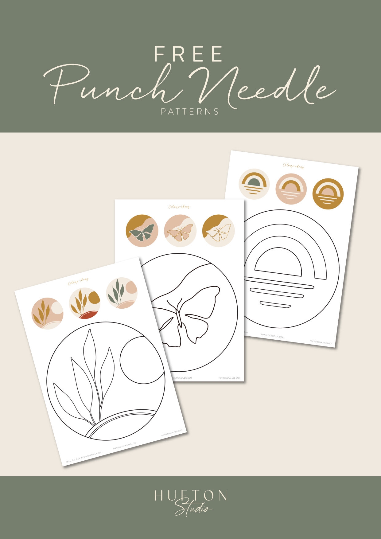 Free Printable Punch Needle Patterns