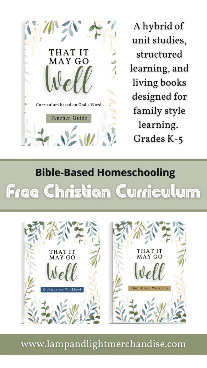 Free Printable Homeschool Bible Curriculum