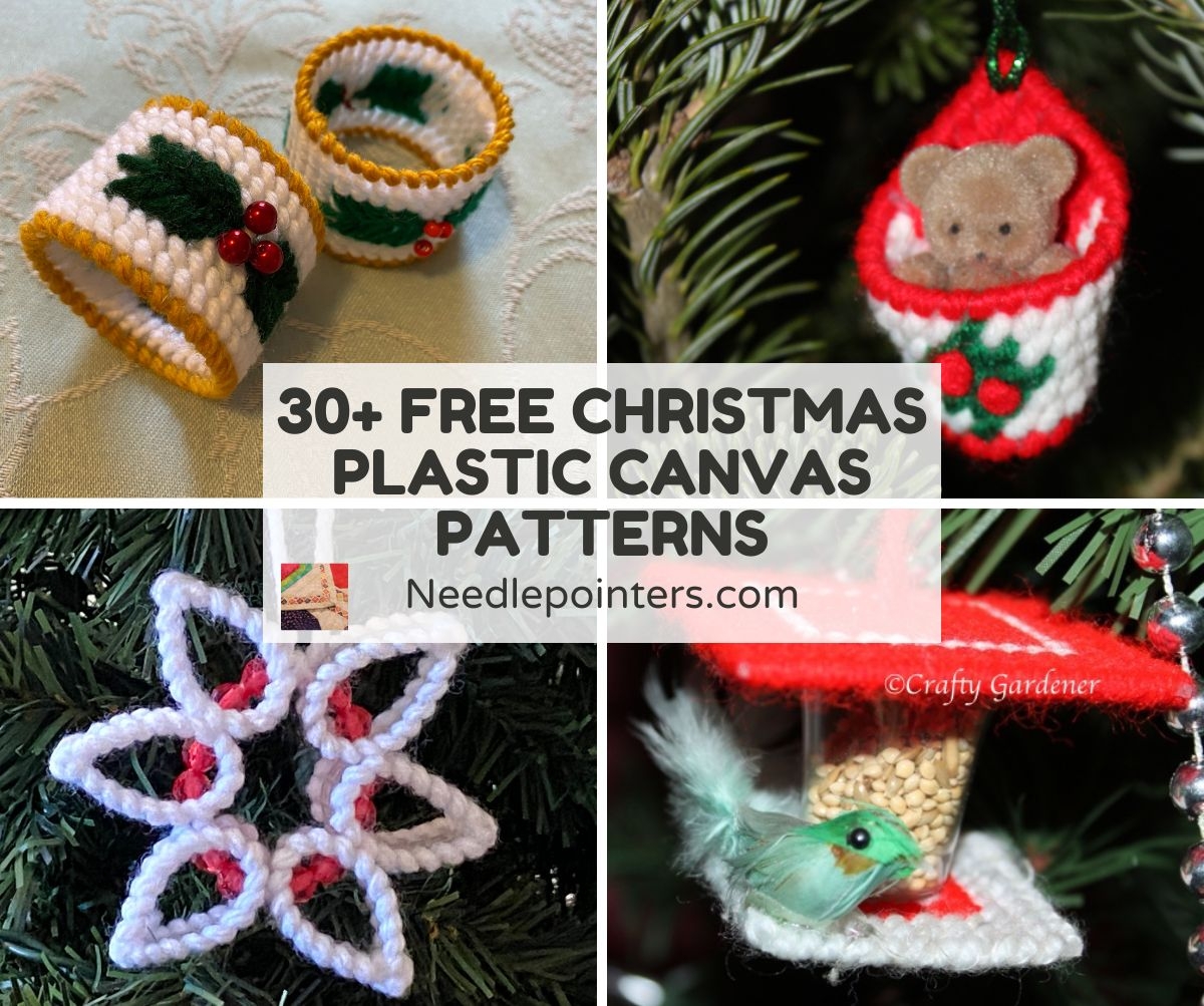 Free Printable Plastic Canvas Christmas Ornament Patterns