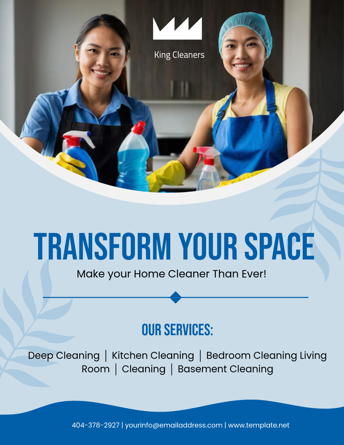 Free Printable House Cleaning Flyers