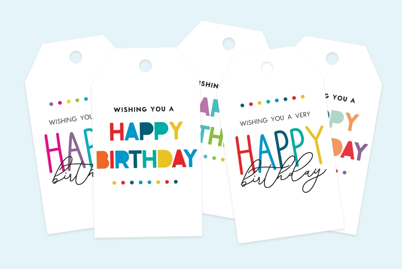 Free Printable Birthday Labels And Tags