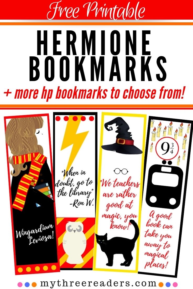 Free Harry Potter Printable Bookmarks