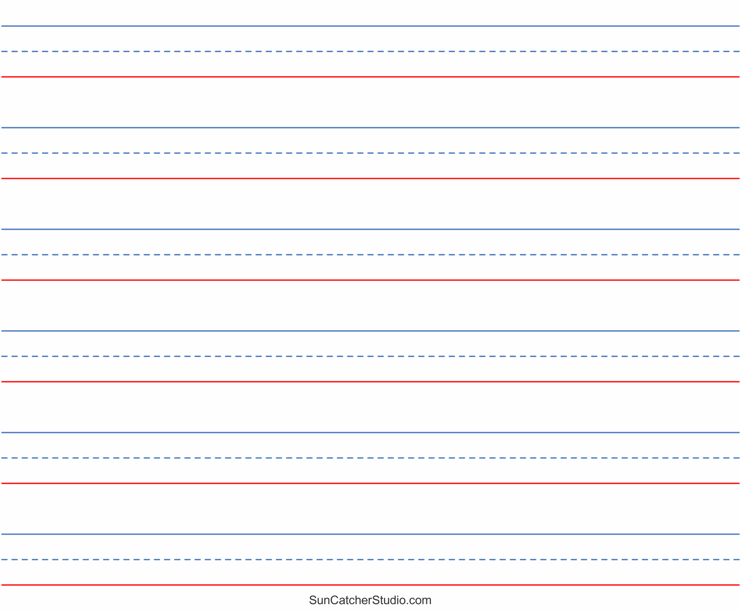 Free Printable Lined Paper Handwriting Notebook Templates Free Printables Monograms Design Tools Patterns DIY Projects