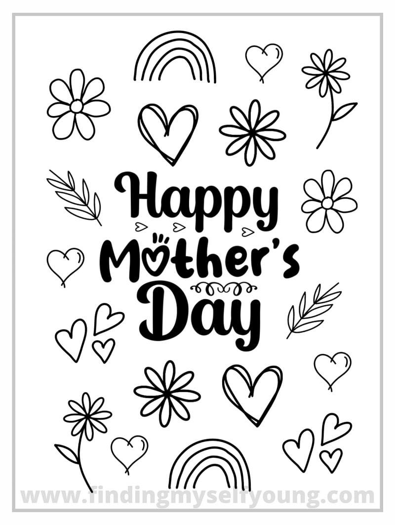 Happy Mothers Day Cards Printable Free