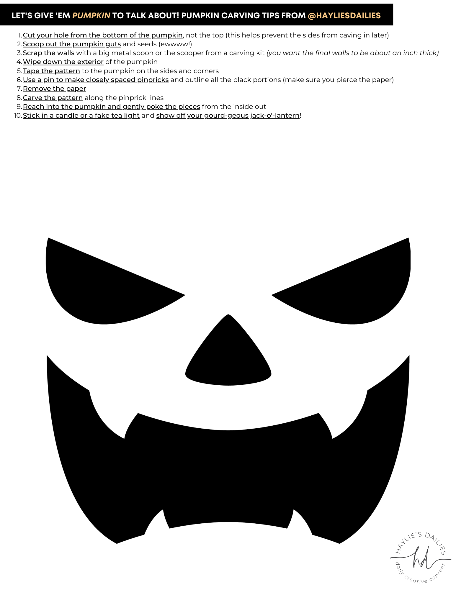 Jack O Lantern Patterns Printable Jack O Lantern Patterns Printable