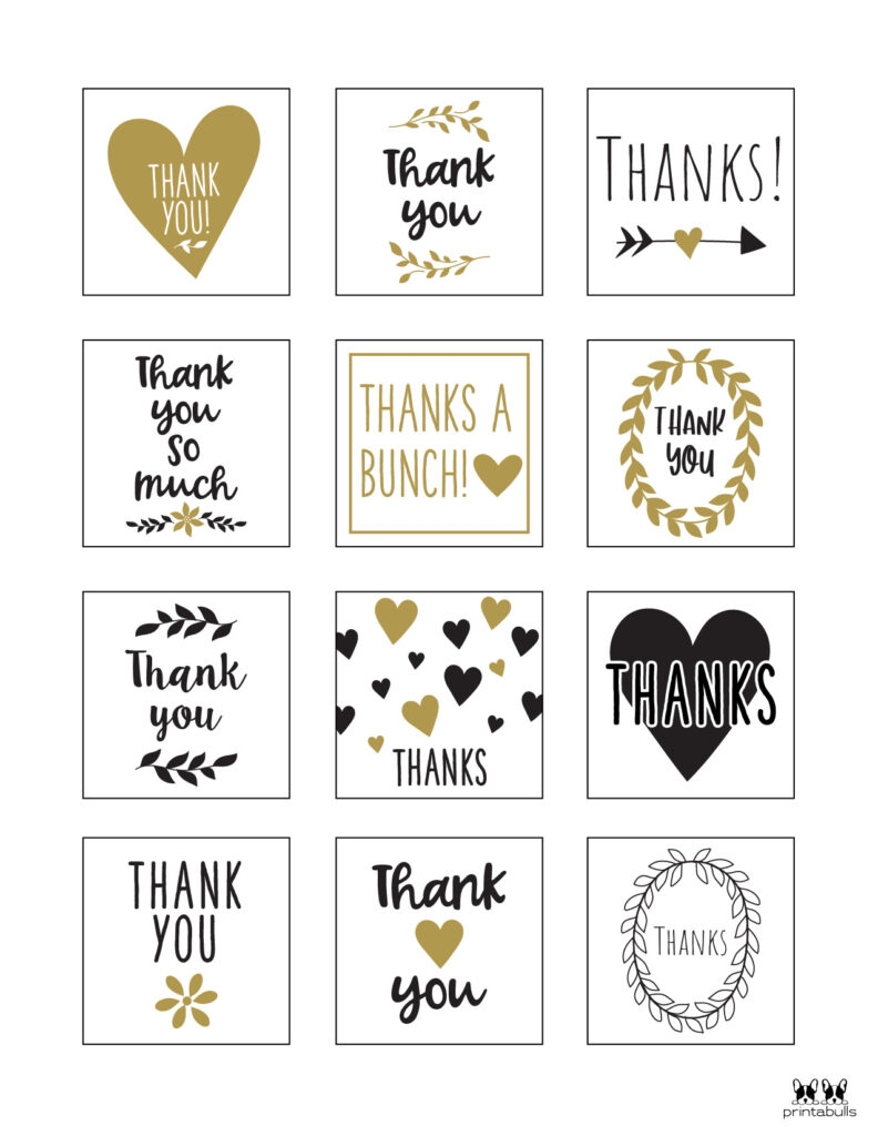 Free Printable Thank You For Your Purchase