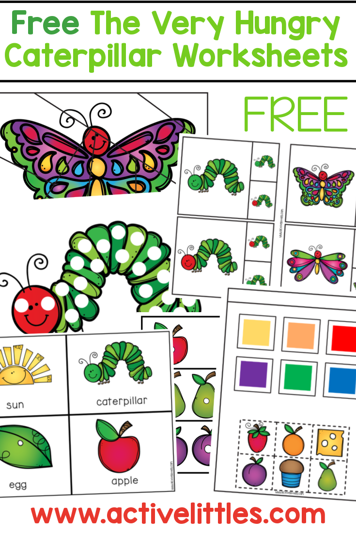 The Very Hungry Caterpillar Printable