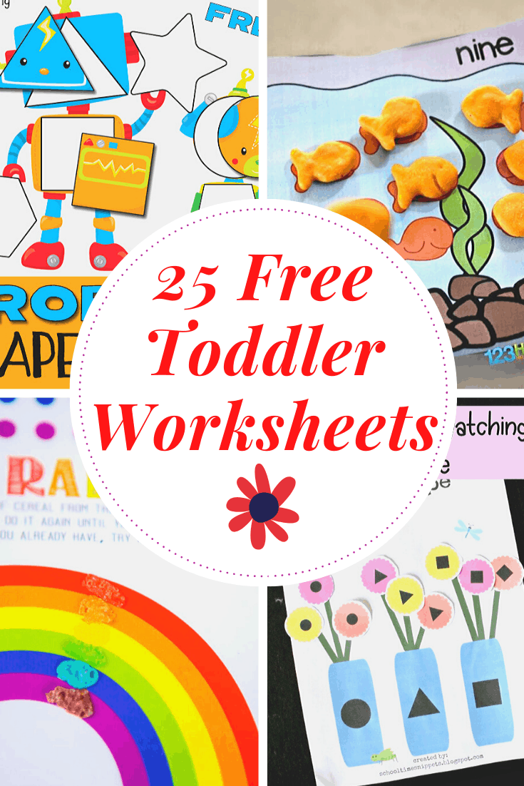 Free Printable Worksheets For 2 Year Olds