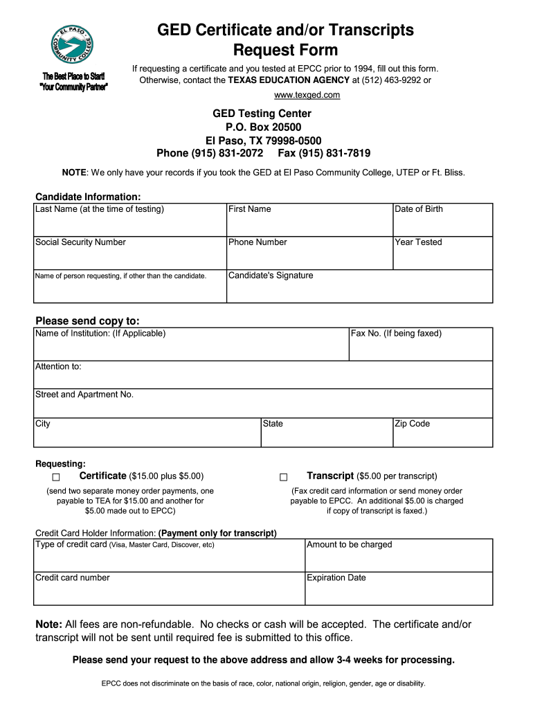 Ged Certificate Template Fill Online Printable Fillable Blank PdfFiller