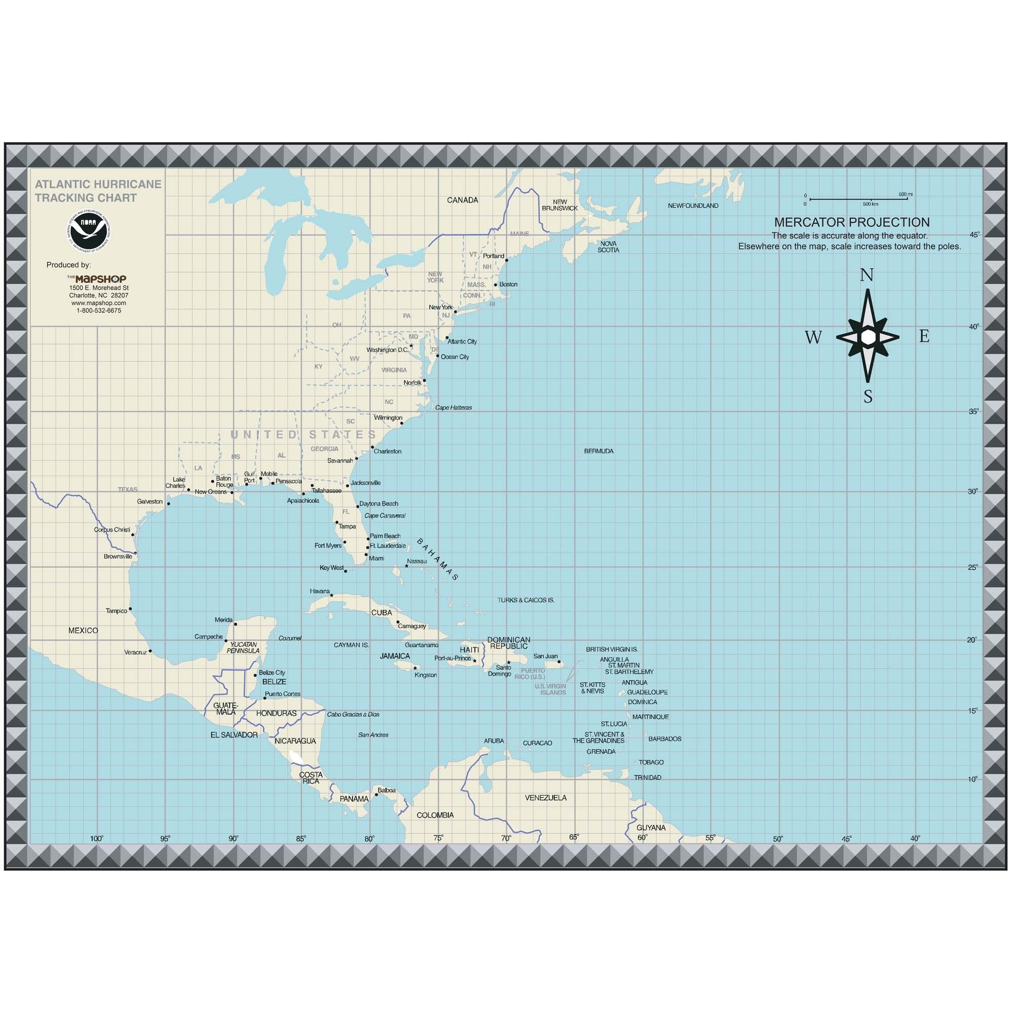 Printable Hurricane Tracking Map Florida