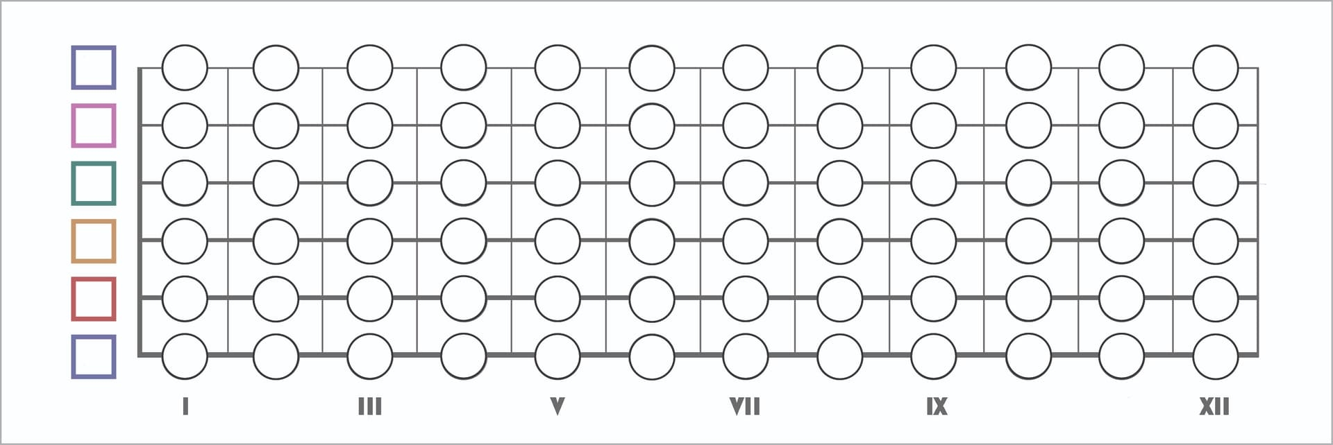Printable Notes On Guitar Fretboard