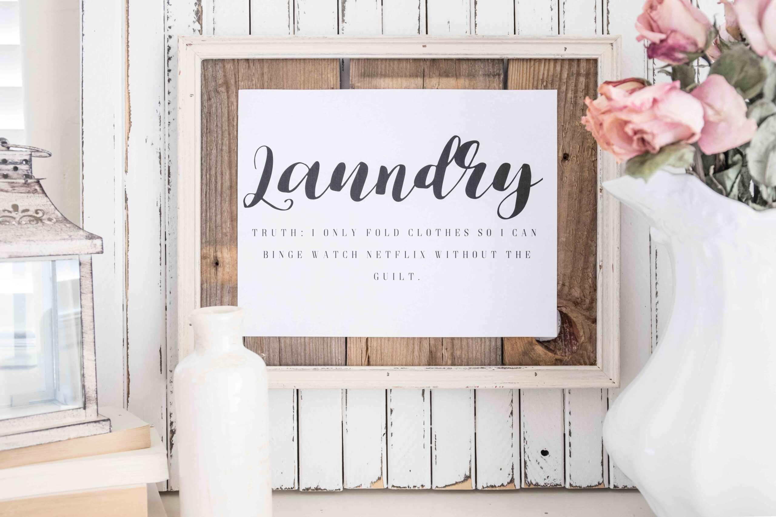 Free Printable Laundry Room Art