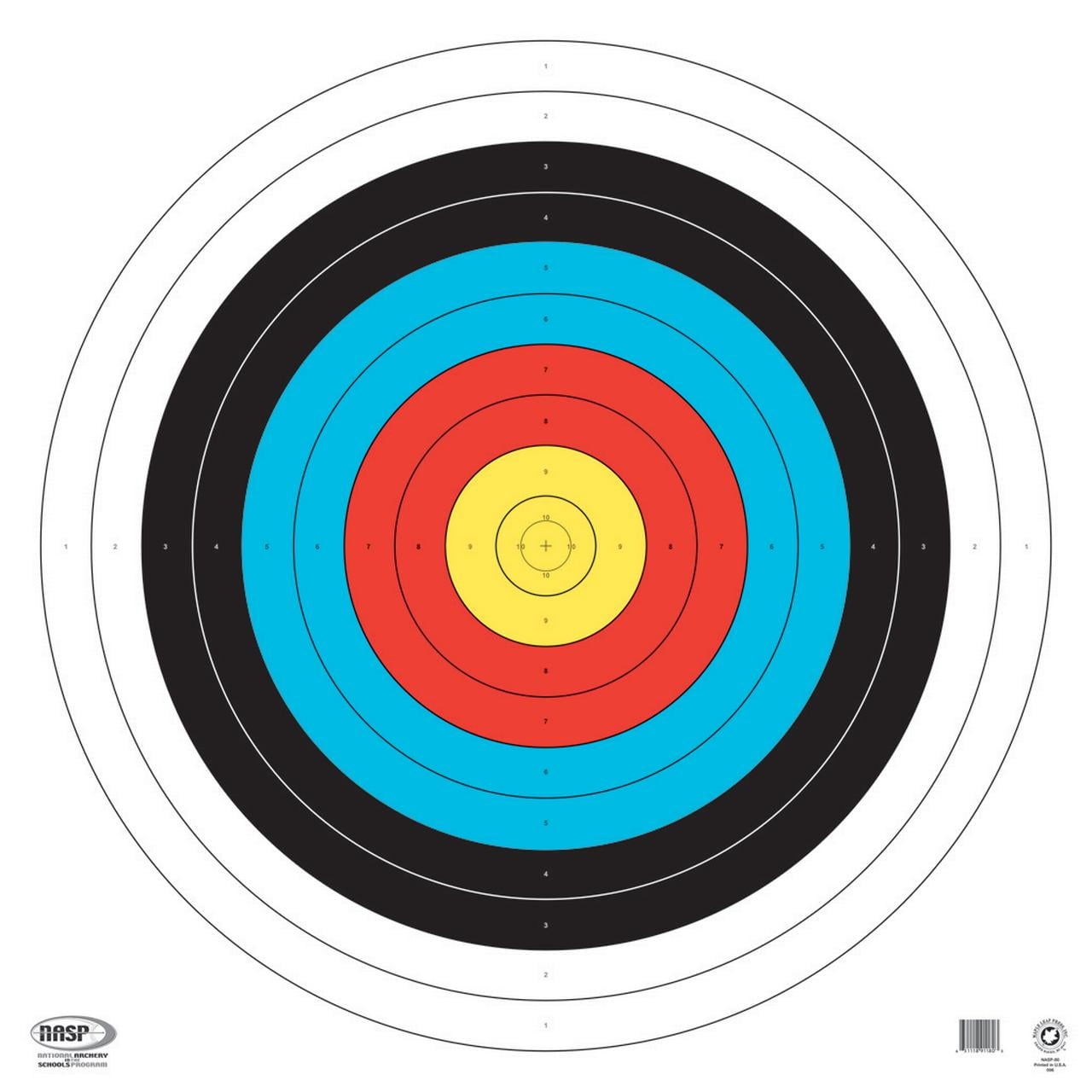 Printable 3 Spot Archery Target