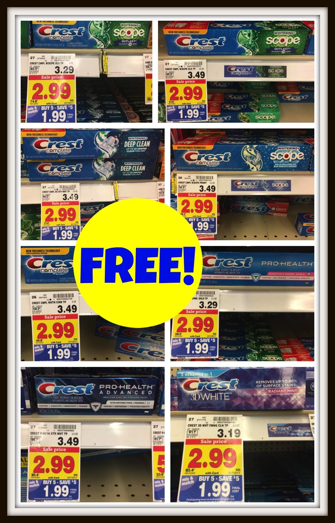 Crest Detoxify Toothpaste Coupons Printable