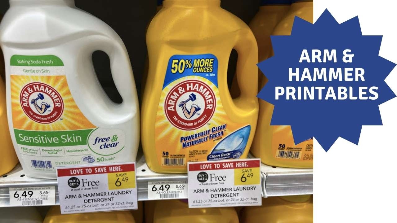 New Arm Hammer Coupons Laundry Toothpaste Deals Southern Savers