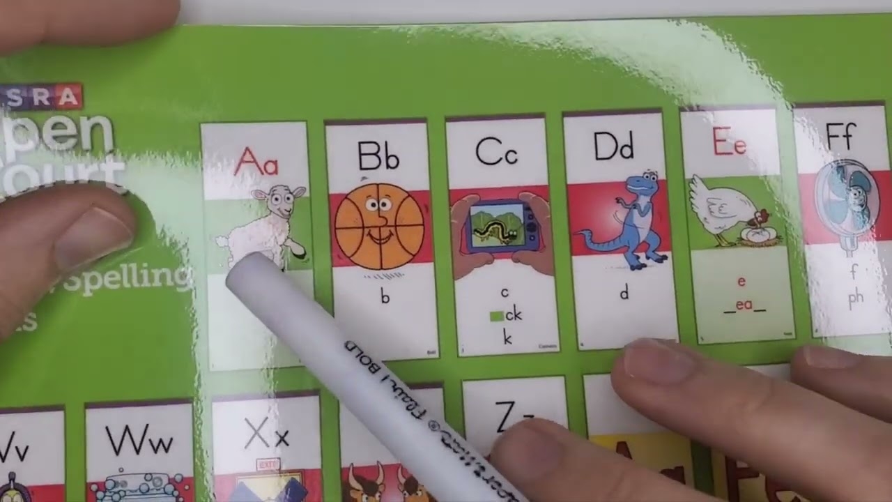 Open Court Sound Spelling Cards YouTube