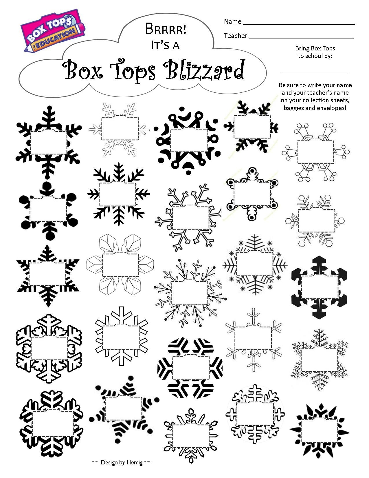 Organized Box Tops Simply Organized