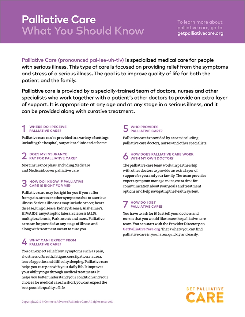 Free Printable Patient Education Handouts
