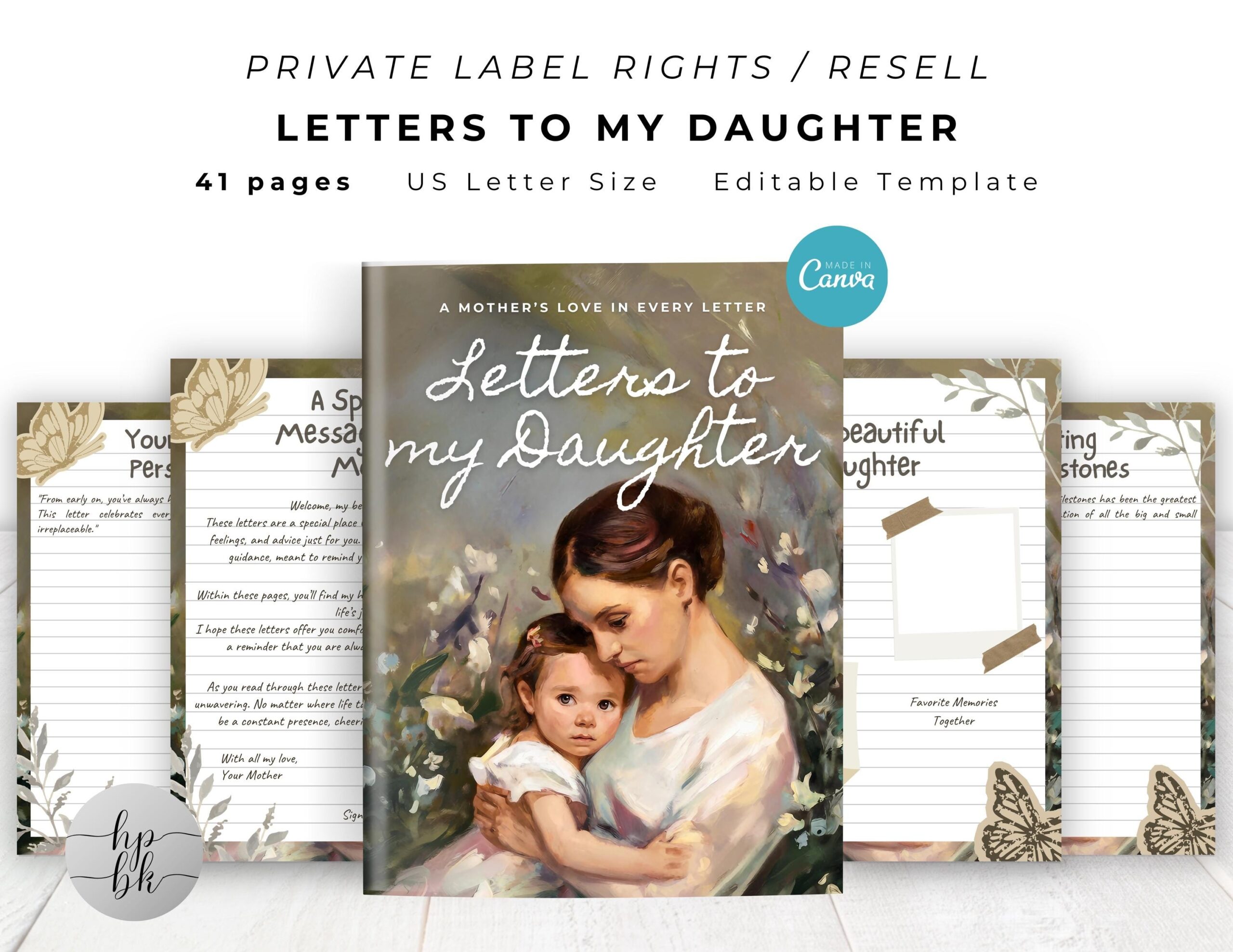 Letter From Mother To Daughter Printables