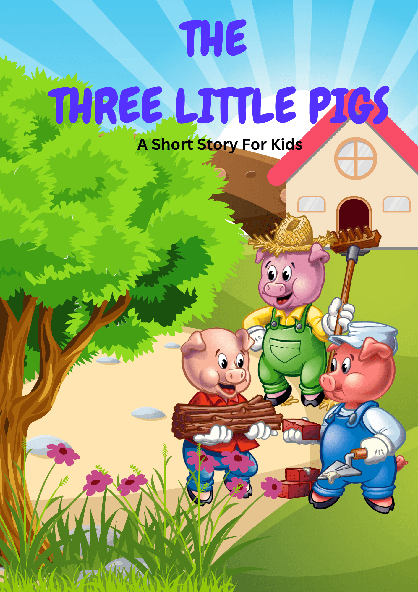 Printable And Editable The Three Little Pigs Story Book By Cortezlovelyn391 Raket PH