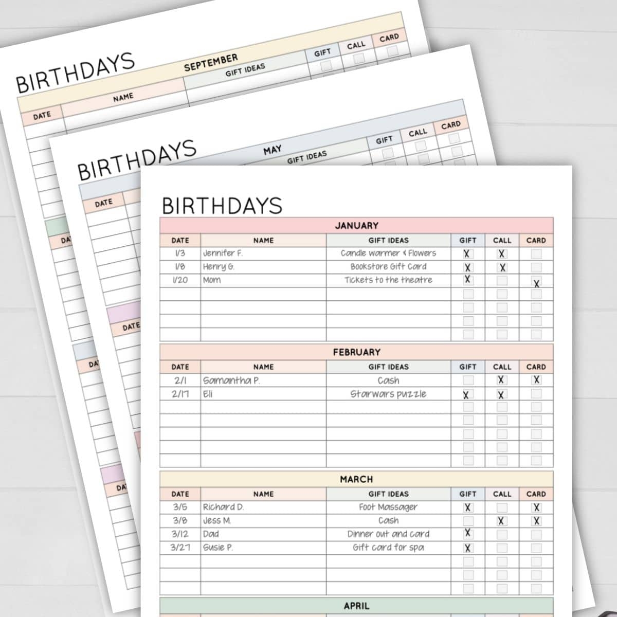 What Happened On My Birthday Printable Free