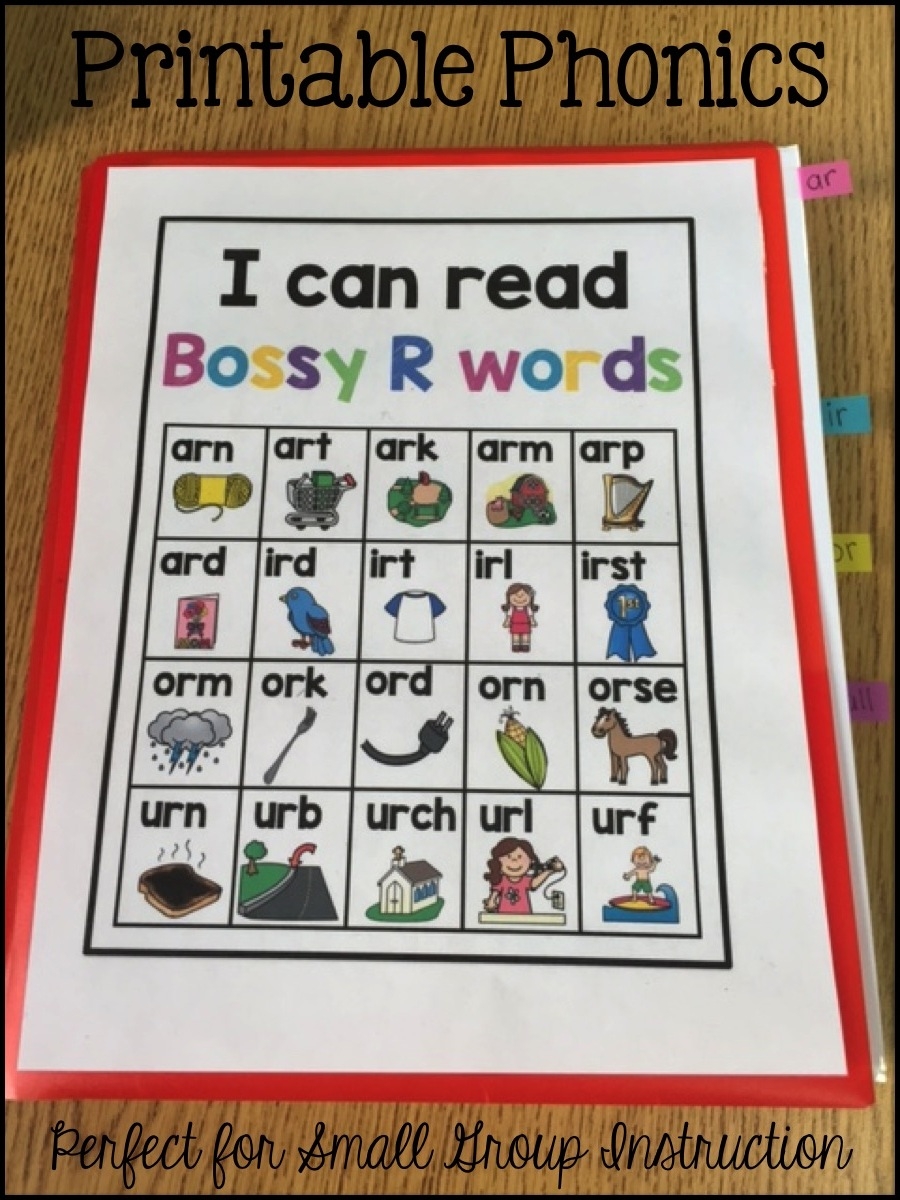 Printable RTI For All R Controlled Vowels Sarah s Teaching Snippets