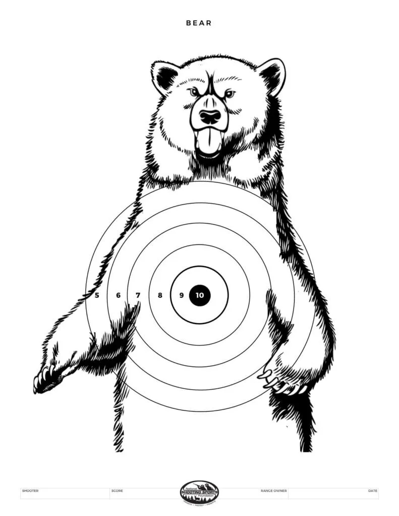 Printable Targets For Shooting Practice