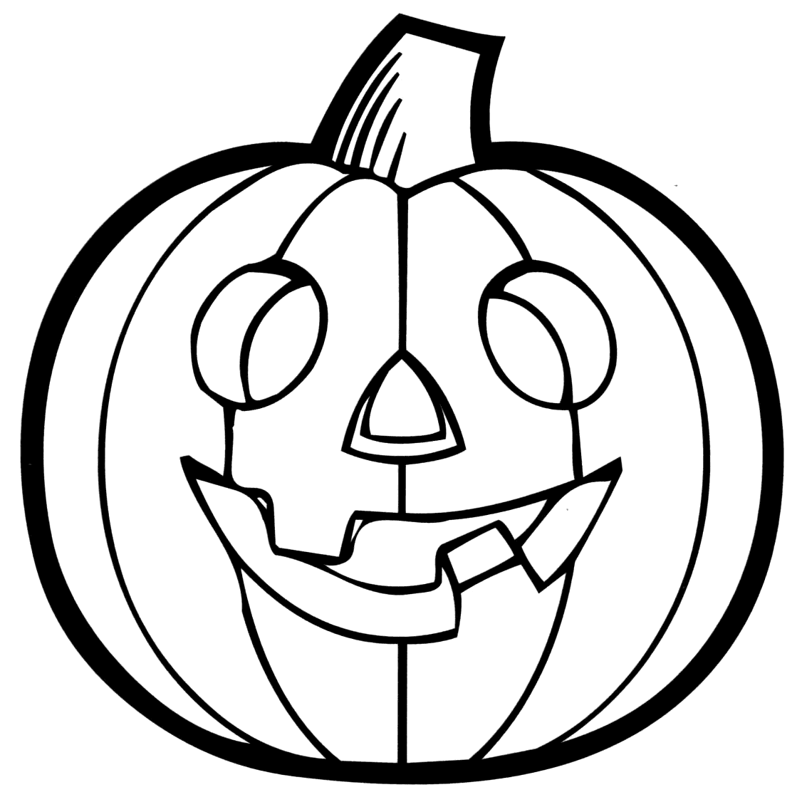 Printable Coloring Pages Of Pumpkins