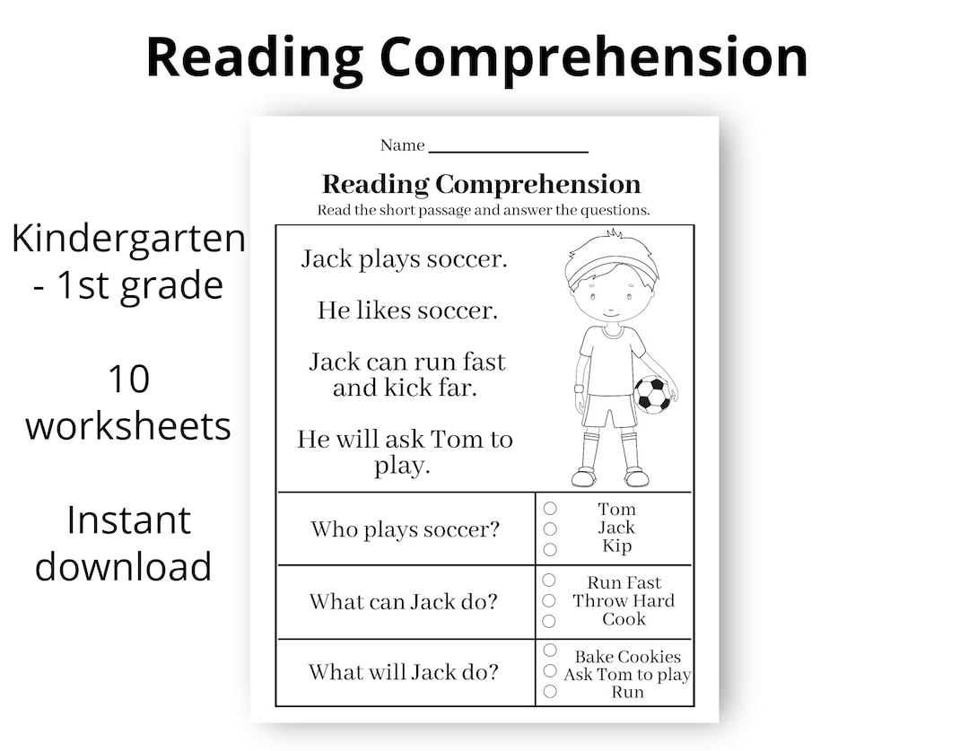 Printable Work Booklets For 1St Grade Reading