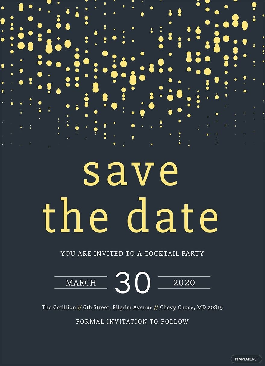Free Printable Save The Date