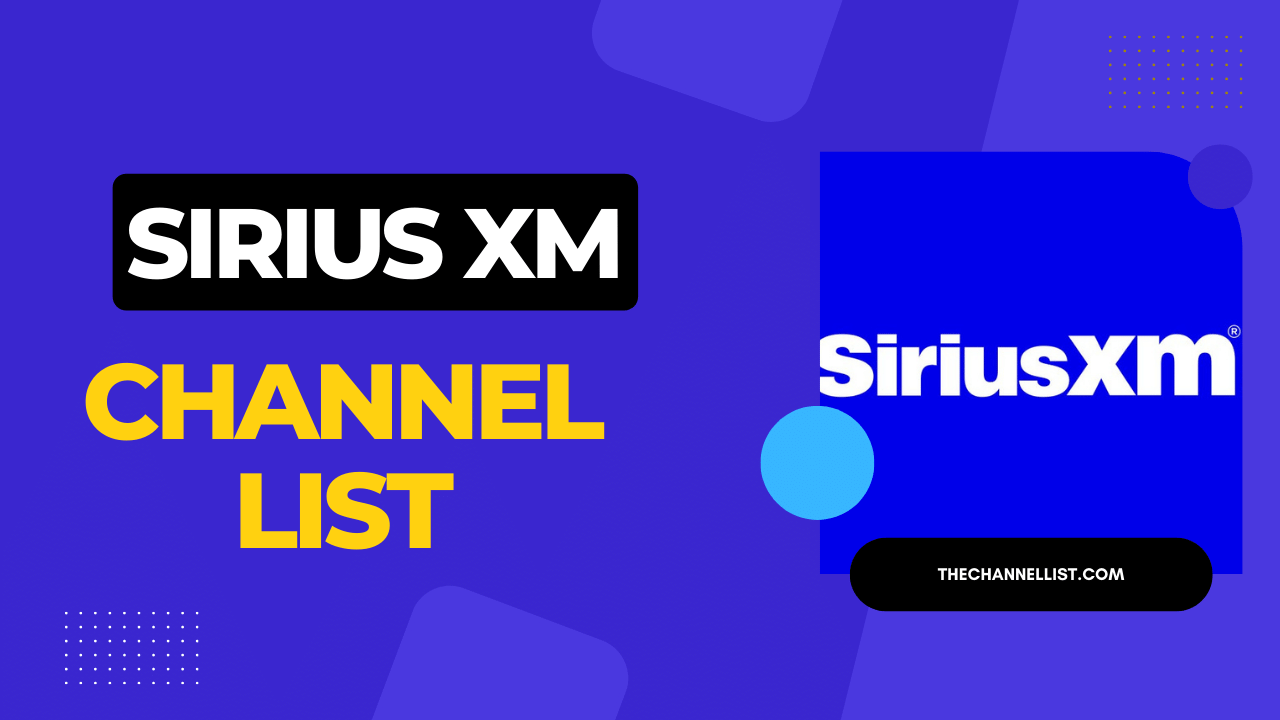 Sirius Xm Channel Guide Printable